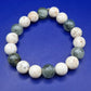 Vintage Armband Perlen Naturstein Quarz Turmalin Damen