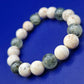 Vintage Armband Perlen Naturstein Quarz Turmalin Damen