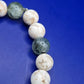 Vintage Armband Perlen Naturstein Quarz Turmalin Damen