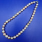 Elegante Perlenkette mit großen Naturperlen und 925er Silber Verschluss