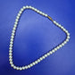 Vintage Perlenkette mit elegantem Gold Verschluss Schmuck Kette