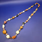 Bunte Edelstein Kette aus Naturstein Splittern Vintage