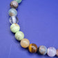 Buntes Edelstein Stretch Armband Multicolor Naturstein Perlen