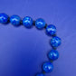 Vintage Kette Lapislazuli Perlenkette Blau Boho Klassisch