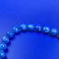 Vintage Kette Lapislazuli Perlenkette Blau Boho Klassisch
