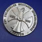 Vintage Medaille Pelerinage Militaire International Lourdes 1958-1988