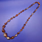 Vintage Bernstein Kette Tropfenform Verlauf