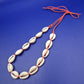 Vintage Kaurimuschel Kette Boho Strand Stil