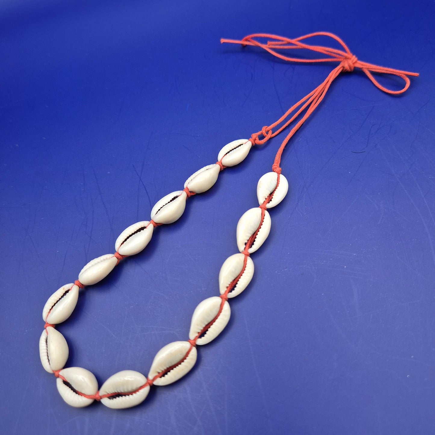 Vintage Kaurimuschel Kette Boho Strand Stil