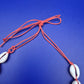 Vintage Kaurimuschel Kette Boho Strand Stil