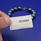 Elegantes Hämatit Perlenarmband mit Kugelschliff
