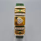 Vintage Damen Armband mit Herz Motiv und Strass Steinen