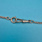 Elegante Vintage Goldfarbene Panzerkette mit Zierelementen