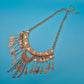 Vintage Statement Collier im Boho Ethno Stil mit Ornamenten und Anhängern