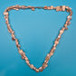 Elegante Vintage Kette aus Perlmutt Elementen