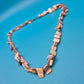 Elegante Vintage Kette aus Perlmutt Elementen