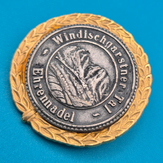 Vintage Windischgarstner Tal Ehrenanstecknadel Brosche