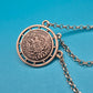 Historische Maria Theresia Taler Anhänger Kette im Vintage Stil