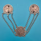 Historische Maria Theresia Taler Anhänger Kette im Vintage Stil