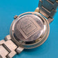 Omax Crystal Quartz Damen Uhr Edelstahl Armbanduhr