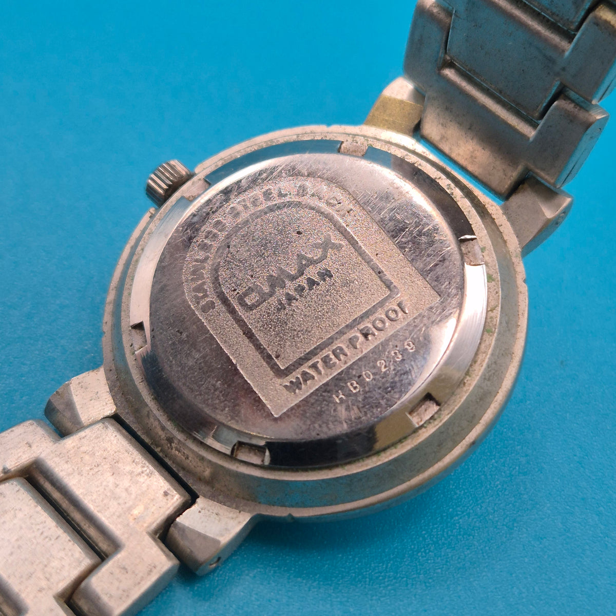 Omax Crystal Quartz Damen Uhr Edelstahl Armbanduhr