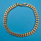 Klassisches Panzerarmband Goldfarben