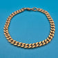 Klassisches Panzerarmband Goldfarben