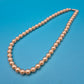 Elegante Vintage Perlenkette mit klassischem Steckverschluss