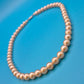 Elegante Vintage Perlenkette mit klassischem Steckverschluss