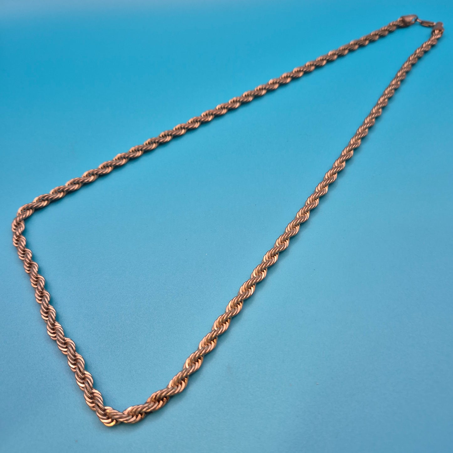 Klassische gedrehte Vintage Kordelkette in Gold-Optik