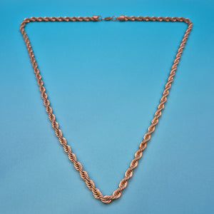 Klassische gedrehte Vintage Kordelkette in Gold-Optik