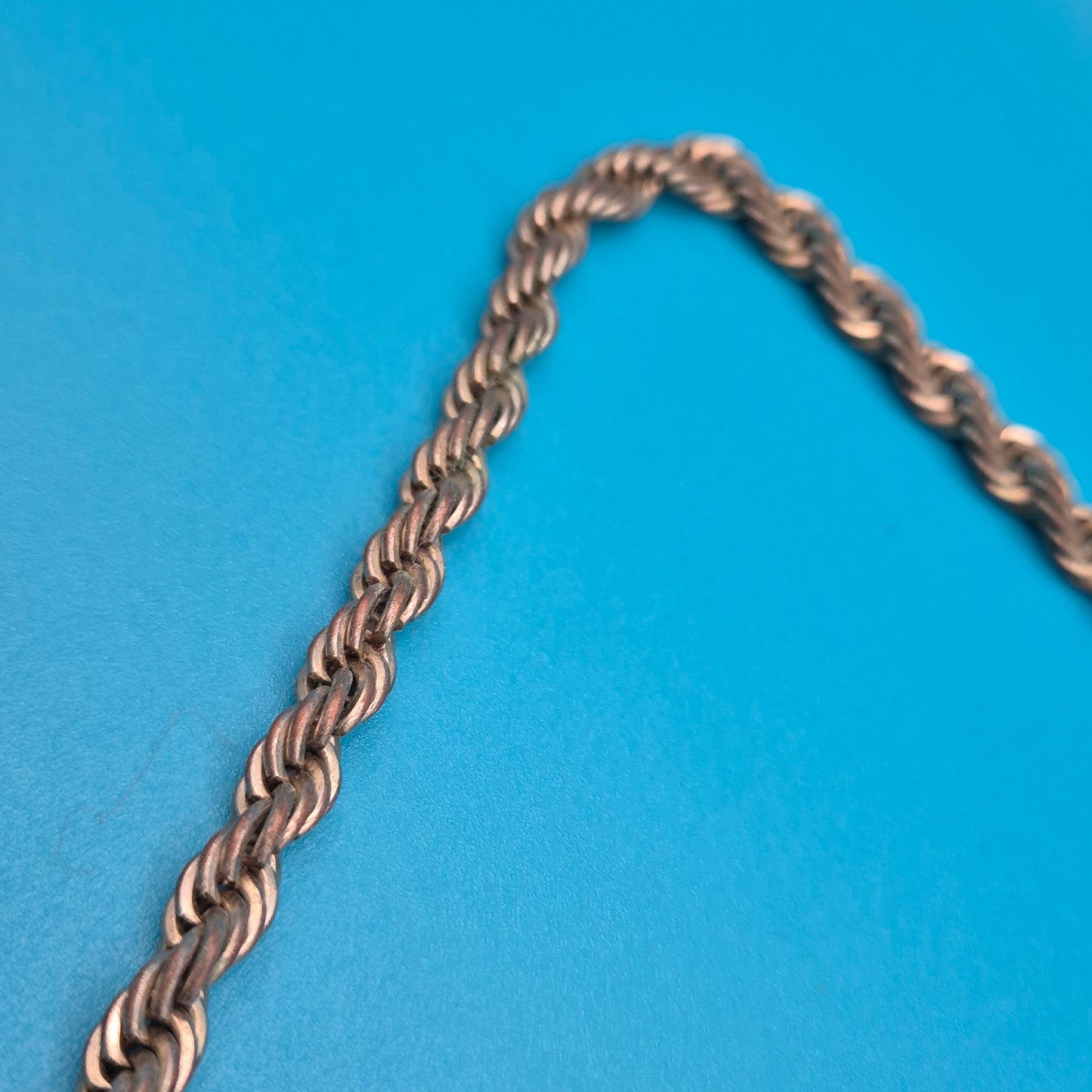 Klassische gedrehte Vintage Kordelkette in Gold-Optik