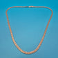 Klassische Vintage Kette in Goldoptik – Geflochtenes Design