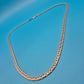 Klassische Vintage Kette in Goldoptik – Geflochtenes Design