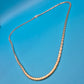 Elegante Vintage Schlangenkette in Goldoptik – Zeitloses Design