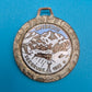 Vintage Innsbruck Seegrube Medaille Anhänger mit Emaille-Motiv 1905