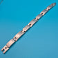 Elegantes Vintage-Armband aus Edelstahl im minimalistischen Glieder-Design