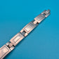 Elegantes Vintage-Armband aus Edelstahl im minimalistischen Glieder-Design