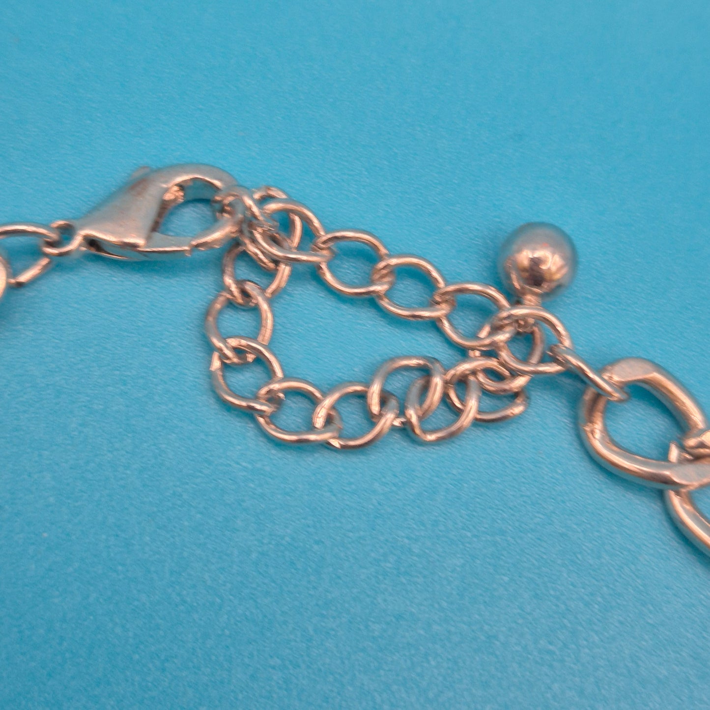 Elegante Vintage Statement-Kette mit geflochtenem Mittelstück Silberfarben