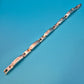 Elegantes Vintage-Armband mit Zirkonia-Besatz und zweifarbigem Design