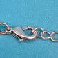 Vintage Kette mit Türkis-Optik Stein Anhänger und Silber-Finish