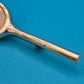 Vintage Tennis Schläger Brosche in Goldoptik mit Perlmutt-Inlay