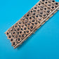 Vintage Stretch-Armband mit schwarzen Schmucksteinen in Antik-Silber-Optik