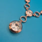 Elegante Y-Kette Roségold-Optik mit funkelnden Zirkonia-Steinen