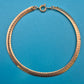 Elegantes Vintage Schlangenketten-Armband in Goldoptik