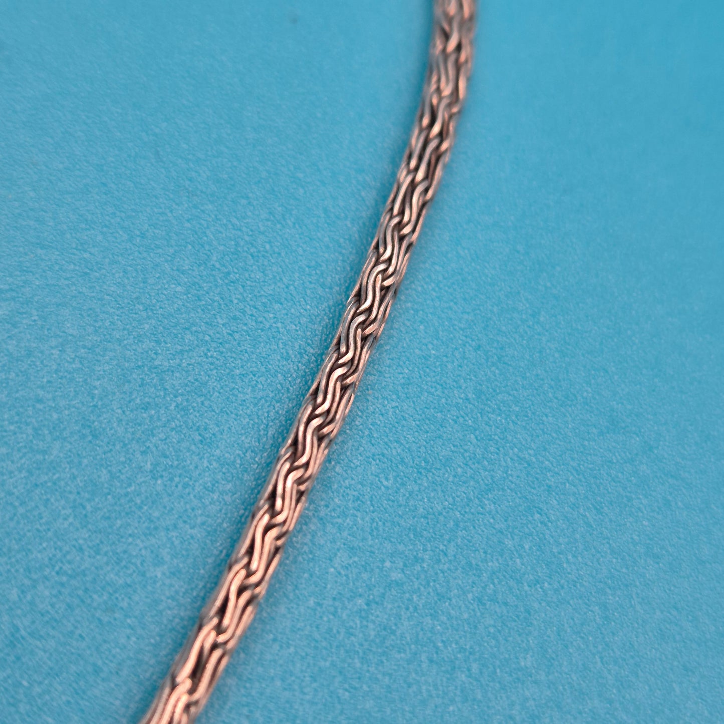 Vintage Statement-Kette mit architektonischem Halbmond-Anhänger
