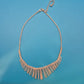 Vintage Statement Collier mit Strass-Fransen im Glamour-Stil