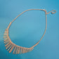 Vintage Statement Collier mit Strass-Fransen im Glamour-Stil