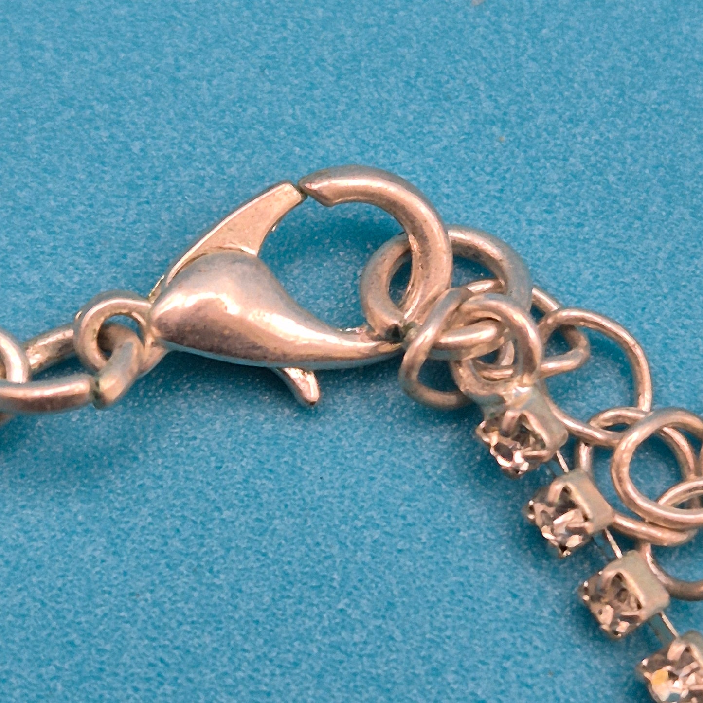 Vintage Statement Collier mit Strass-Fransen im Glamour-Stil