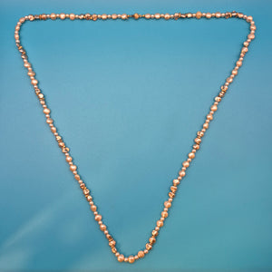 Vintage Barockperlenkette mit goldenen Akzenten